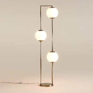 Gold Metal Kids Floor Lamp